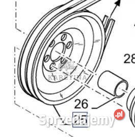 Holland CR9080 Koło Pasowe Napędu Wytrząsacza Jastrzębniki