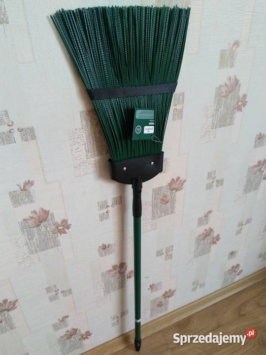 NOWA Miotła ogrodowa teleskopowa z trzonkiem