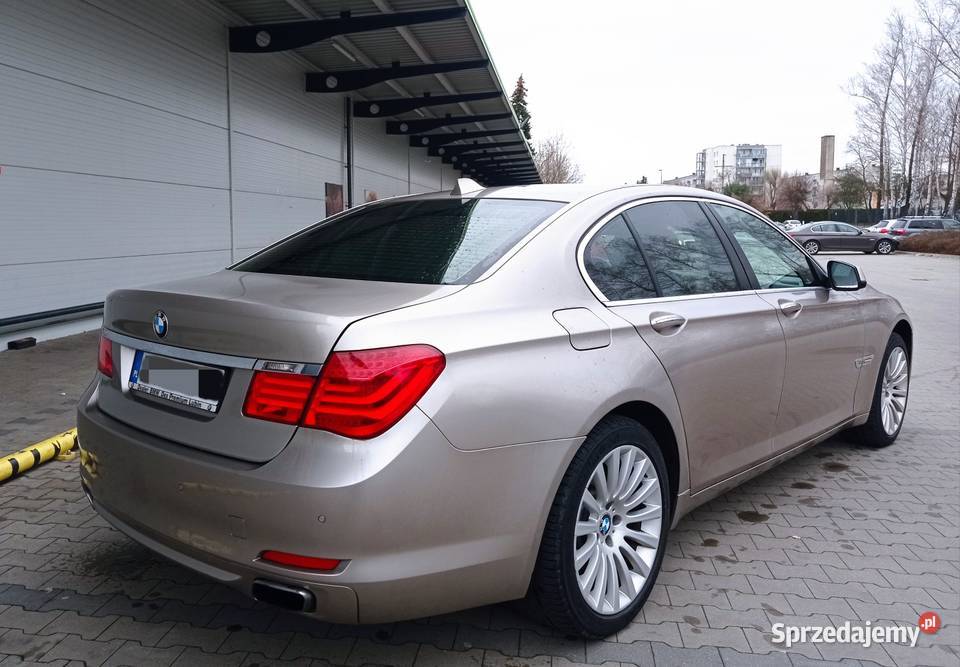 BMW 7 740d F01 Polski Salon Zadbana Zamiana Sedan / Limuzyna Rawa Mazowiecka