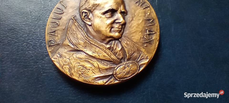 Stare monety Medal 1972 Paweł VI Lesko