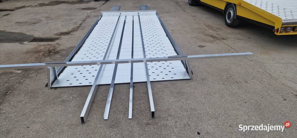 Autolaweta Laweta Aluminiowa Zestaw Podjazdy