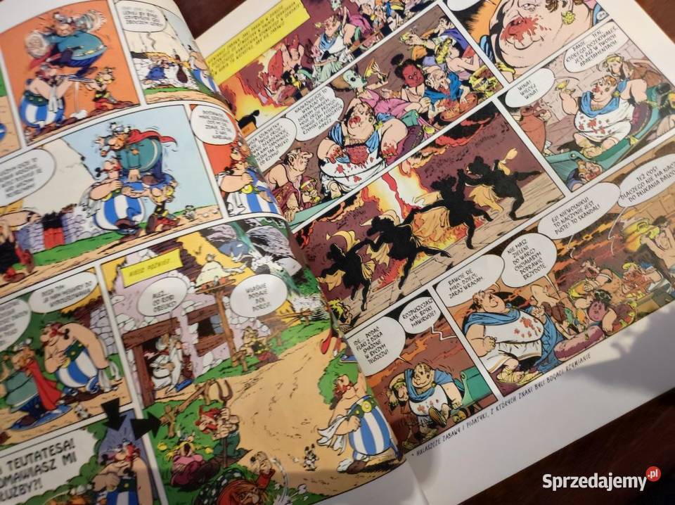 Asterix Asteriks u Helwetów Gala Asteriksa Kielce sprzedam