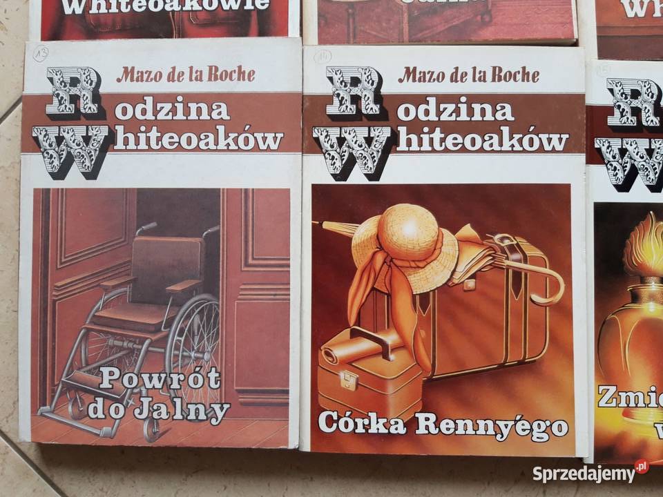 Rodzina Whiteoaków 14 tomów 1989 Bielsko-Biała sprzedam