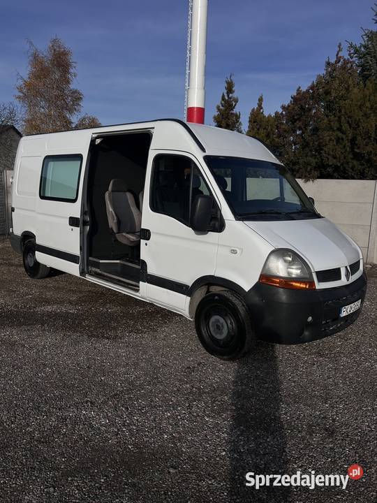 Renault Master 6osobowy brygadowy 2004r 25 DCI Gniezno