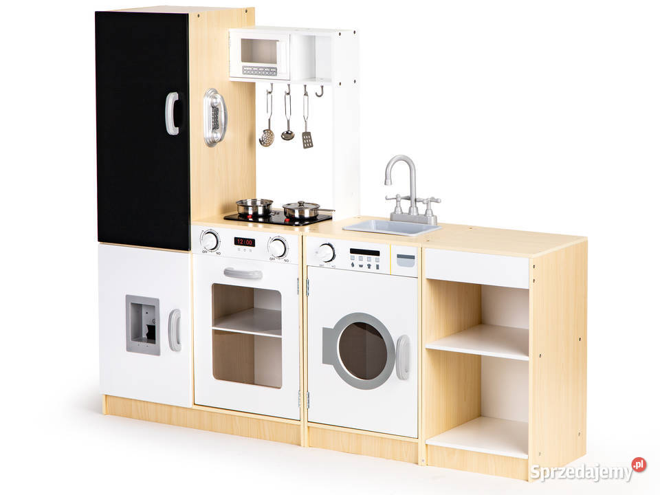 Drewniana kuchnia dzieci osobne segmenty XXL Smogorzów sprzedam