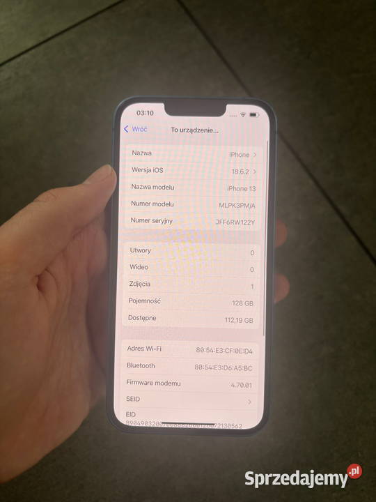 iphone 13 128 gb łódzkie