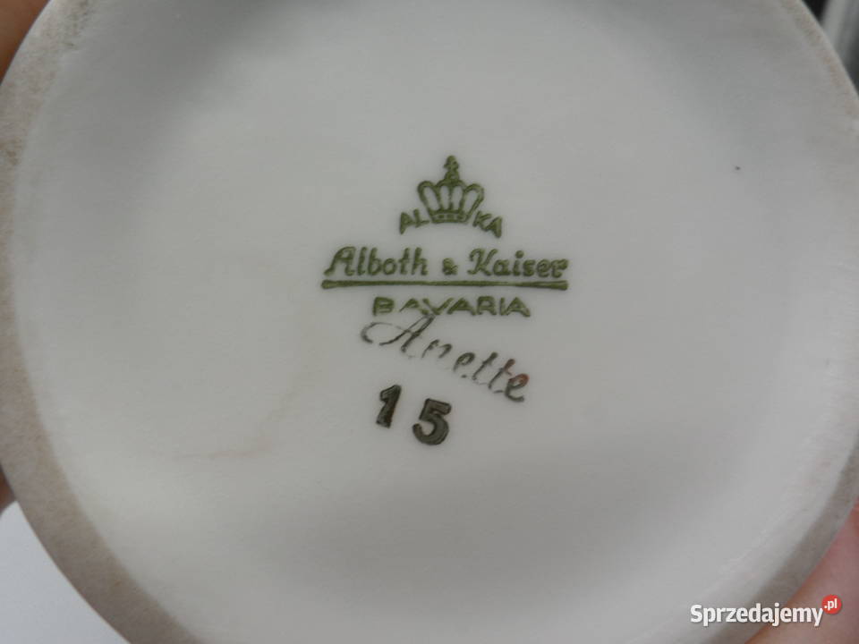 Wazon Porcelanowy Stylowy Alka Kunst Alboth Raszków