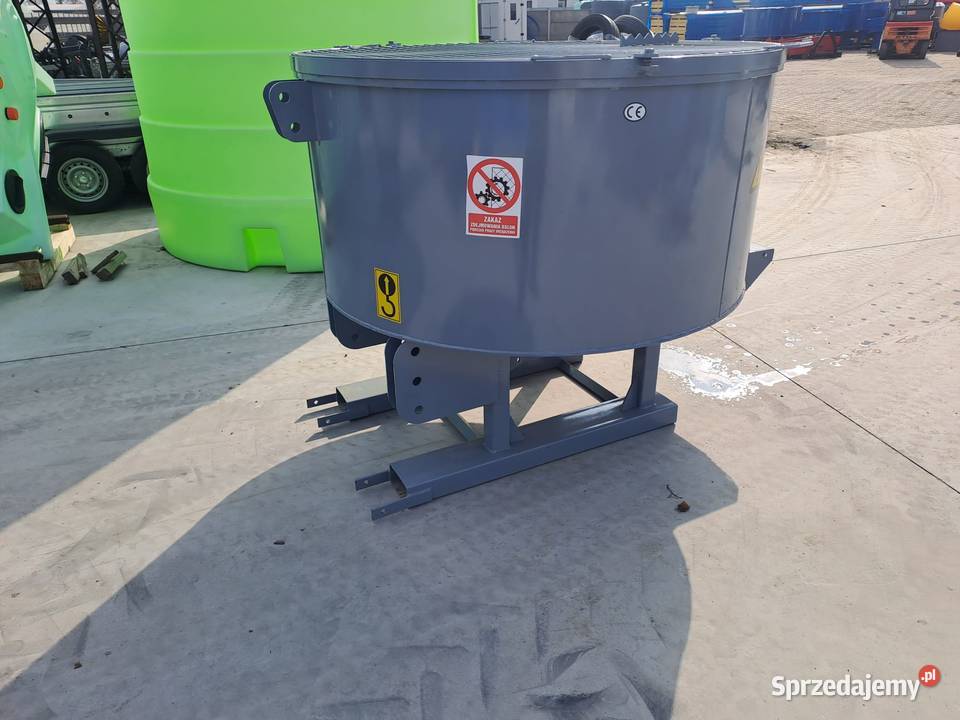 Betoniarka elektryczna 1000l mieszalnik betonu