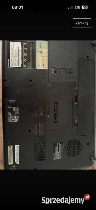 Laptop Toshiba Satelite L500 Puławy
