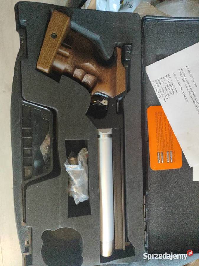 Pistolet PCP Snowpeak PP 20 kaliber 45 Ruda Śląska sprzedam