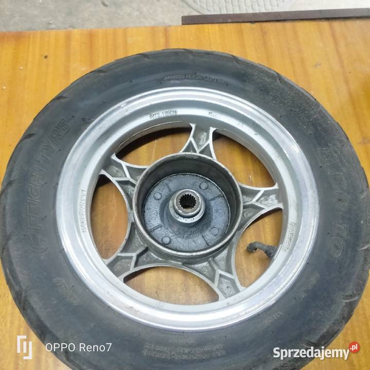 Tylne koło 10 19 frezów skuter 4T łódzkie Łubno