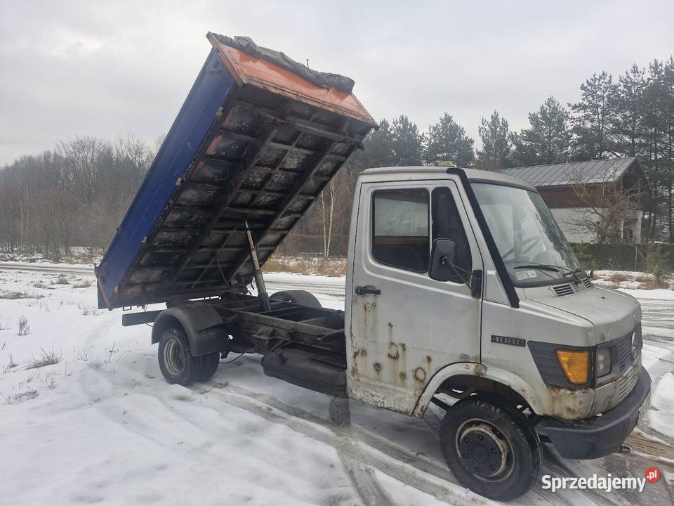 AMercedes 408D 1991r wywrotka kiper bliźniak Mercedes-Benz śląskie Konopiska