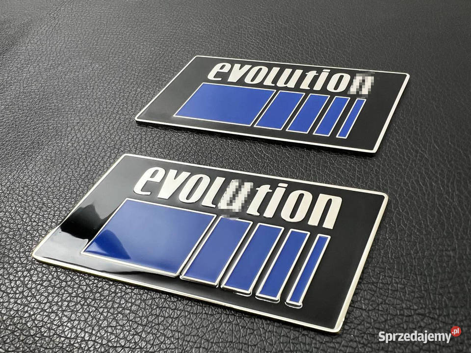 Zestaw emblematow Mercedes W201 190E Evolution lubelskie sprzedam