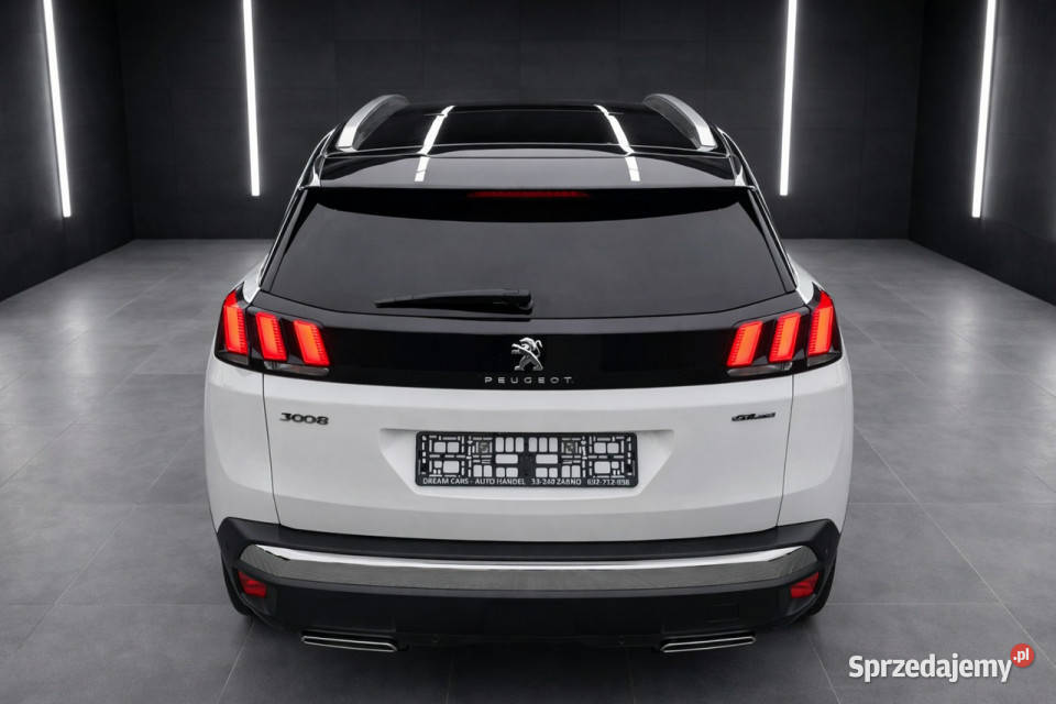 Peugeot 3008 15 manualGTlinekamery czujnik martwego pola małopolskie Żabno
