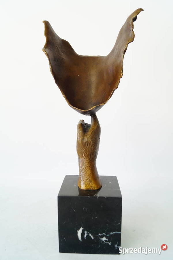 Figura z brązu CISZA maska sprzedam
