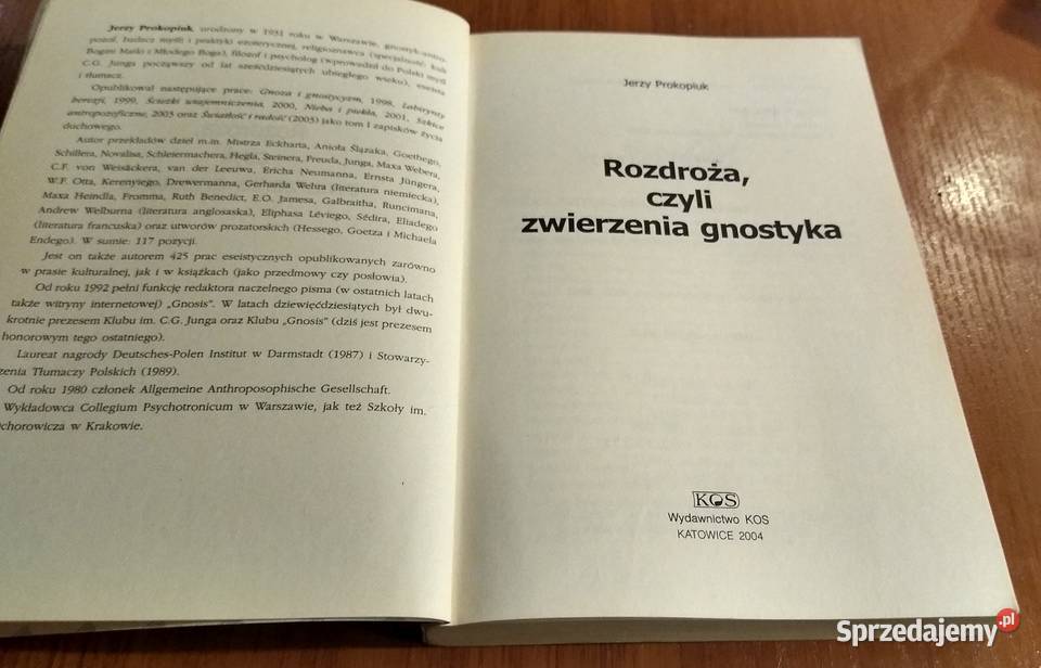 Rozdroża czyli Zwierzenia gnostyka Jerzy