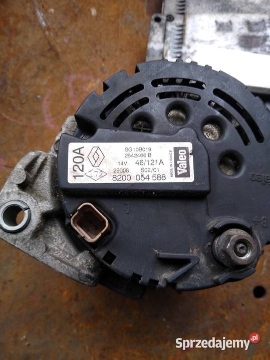 alternator Scenic megan 19 dci układ elektryczny silnika Konstantynów