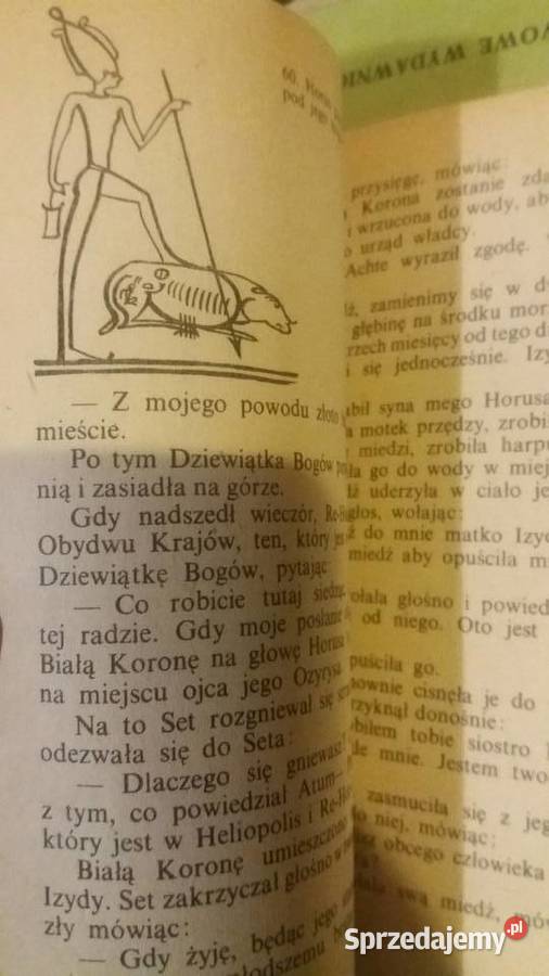 Mitologia starożytnego Egiptu książka Warszawa