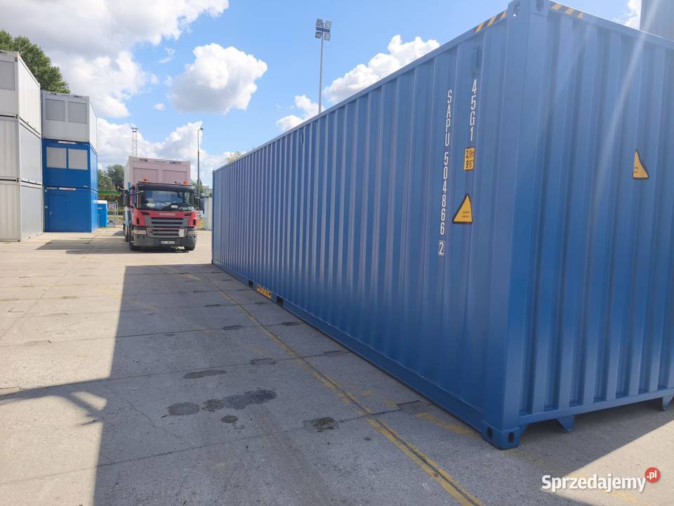 Kontener morski 12 metrowy 40 HC OneWay Nowy Magazynowanie Ryki