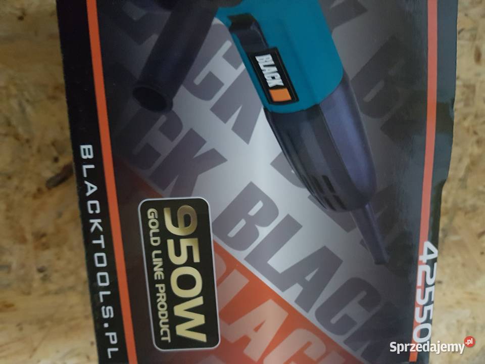 Szlifierka kątowa 125 mm 950 Wat firma Black Głogowa