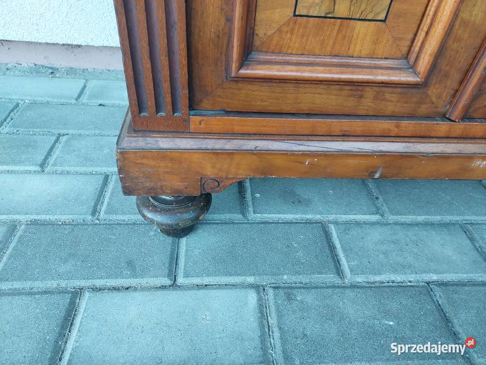Stary mały kredens eklektyczny około 1900r Tczew