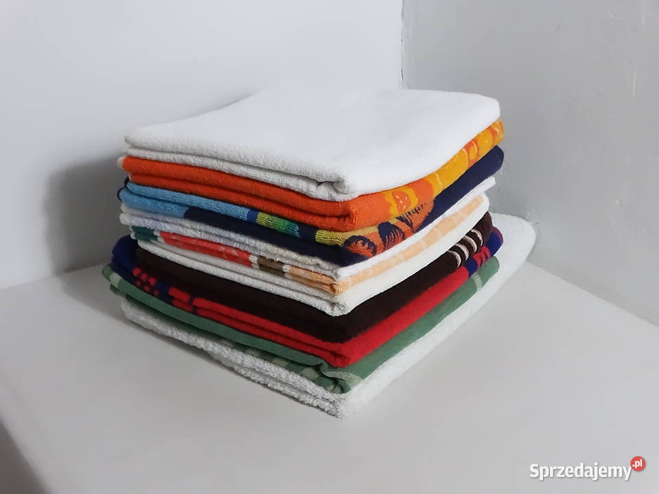 Zestaw 10 solidnych ręczników bawełnianych Różne Biłgoraj