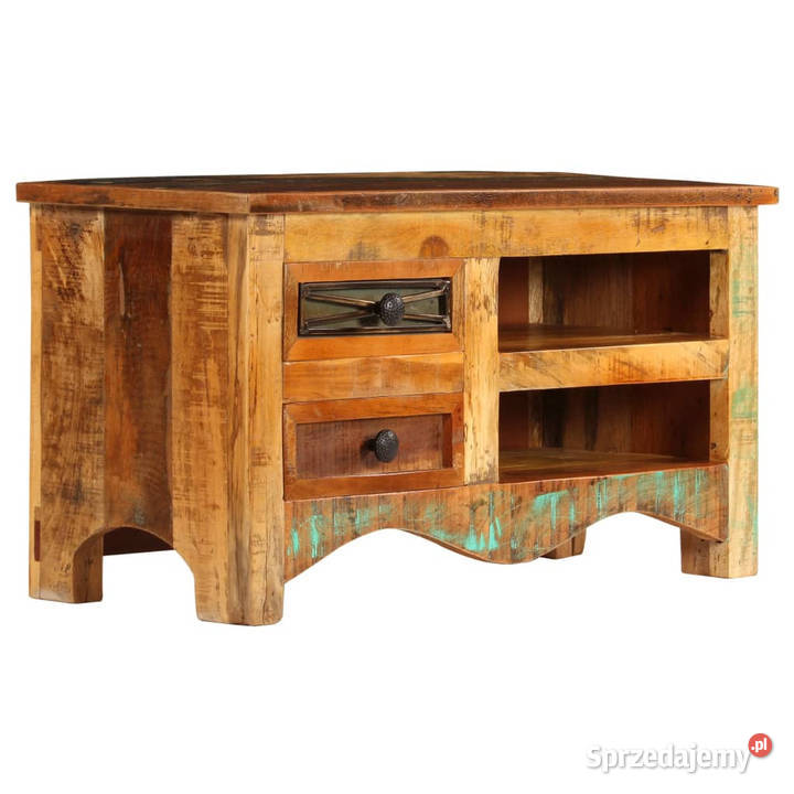 Szafka pod TV 80x30x40 lite drewno z odzysku RTV mazowieckie Warszawa
