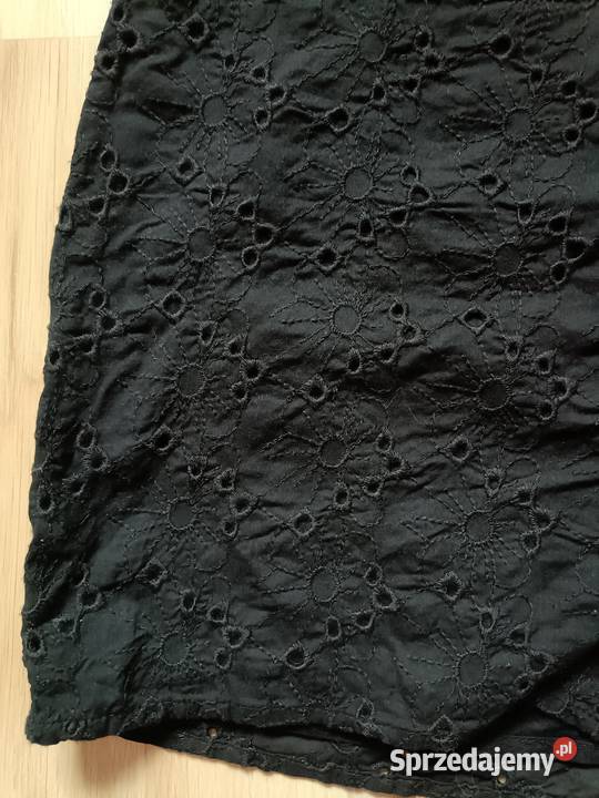 Czarne bawełniane spodenki Łódź sprzedam