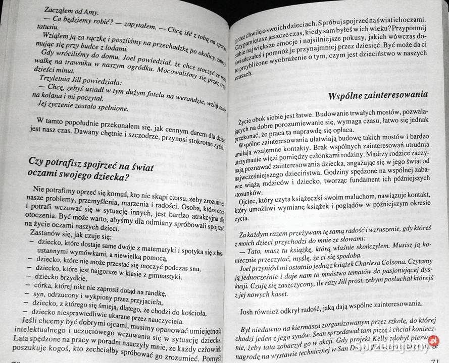 Zadziwiający wpływ tatusia Josh McDowell Norm Chełm