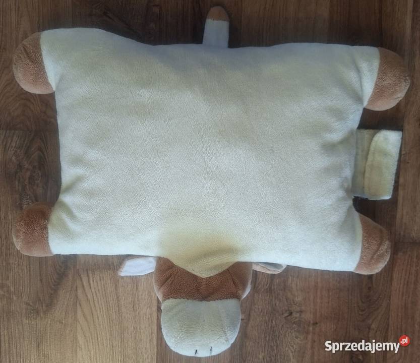 Poduszka pluszowa na rzep krowa dziecka