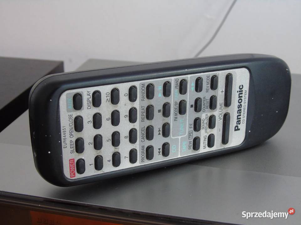Wieża Panasonic SAPM15 pilot CD AUX kol DOSTAWA podkarpackie Jasło