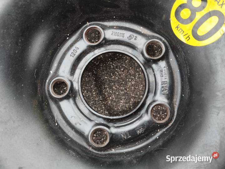 Koło dojazdowe Opel 16 5x110 ET41 T11570R16 92M Kamieniec