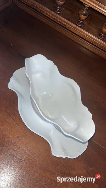 Sosjerka Alt Tirschenreuth Germany Biała Porcelana i szkło