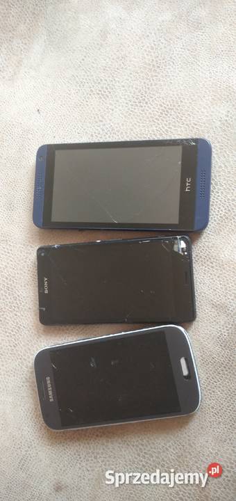 zestaw telefonów mix pakiet Galaxy sony HTC Sandomierz sprzedam