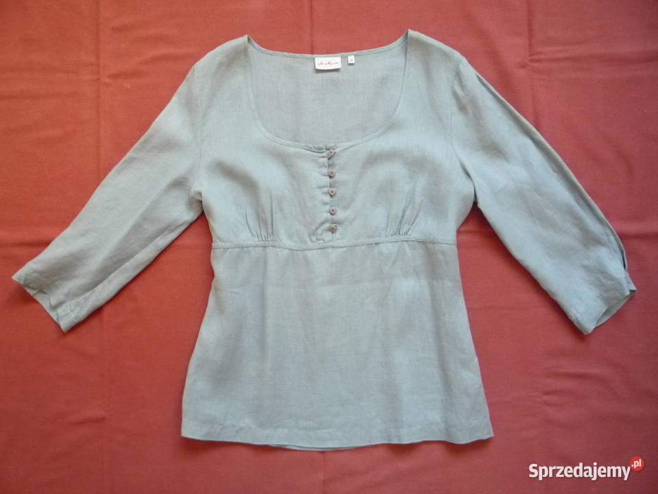 Jacopt 38M Szara bluzka Fajny Dekolt Ozdobne Szczecin