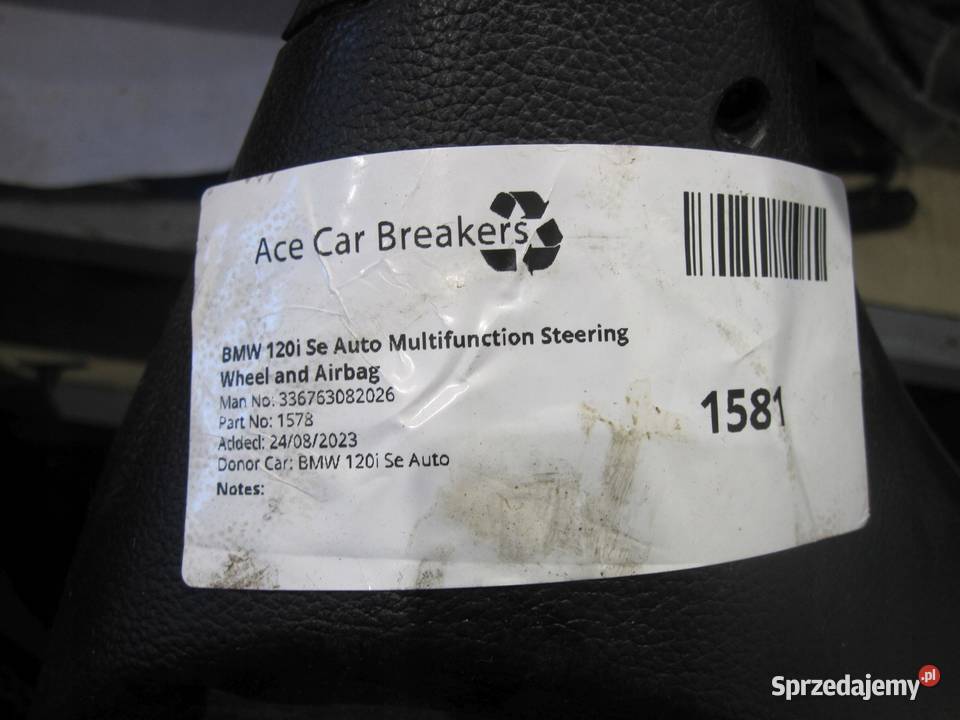 BMW E87 E81 kierownica skórzana 6956560 sprzedam