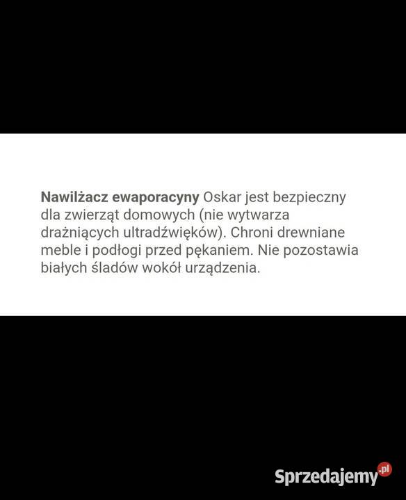 Nawilżacz ewaporacyjny Stadler Form Oskar Pozostałe Kielce sprzedam