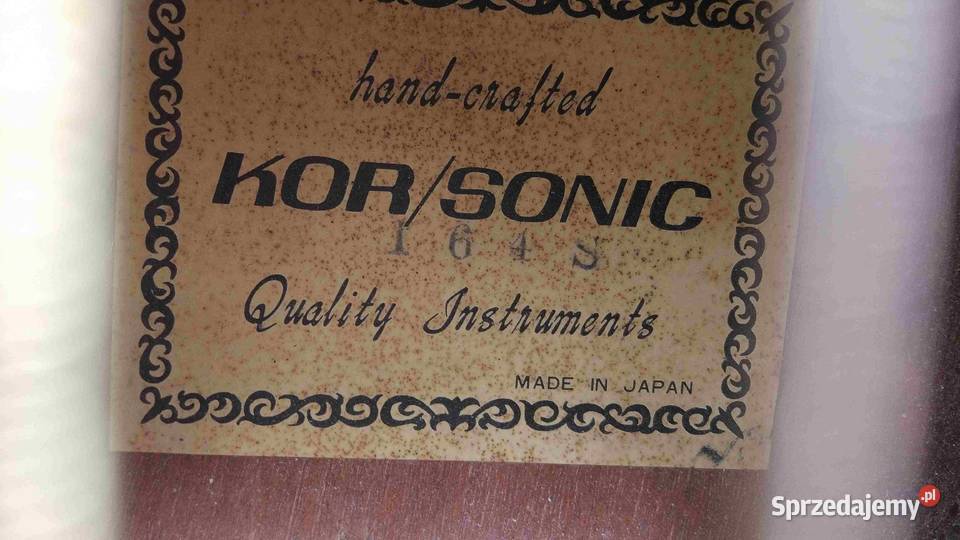 Gitara akustyczna KorSonic Japan Tuszyn