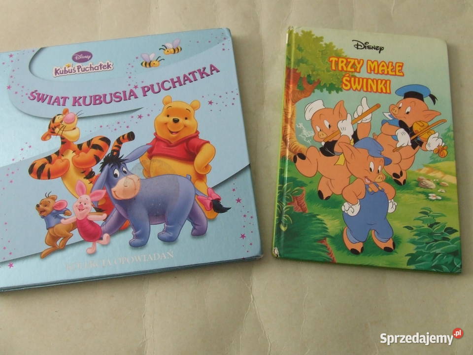 Disney Świat Kubusia Puchatka Trzy małe świnki twarda Oborniki Śląskie