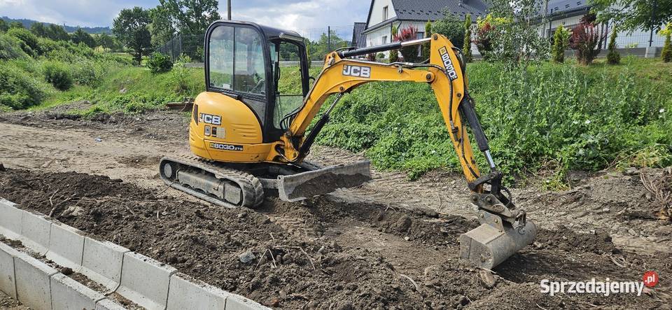 Mini koparka Jcb 8030 małopolskie Łącko