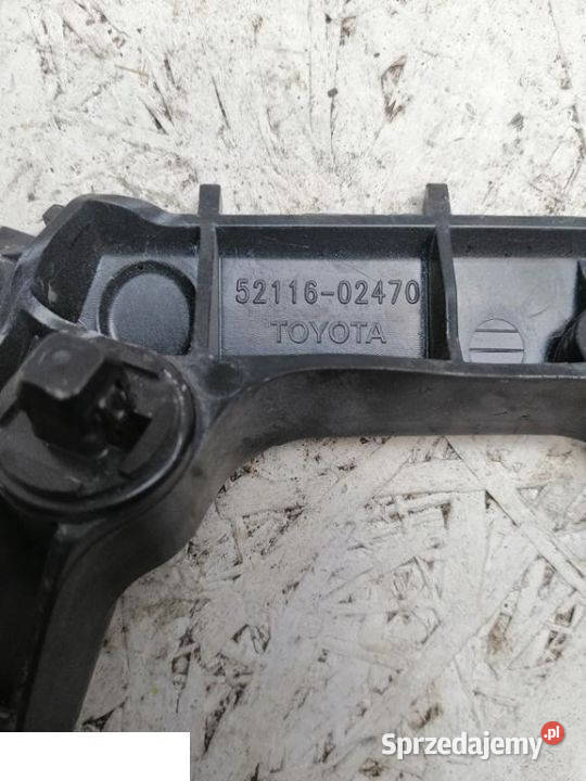 Toyota Corolla e21 ślizg zderzaka lewy przód Kozubszczyzna