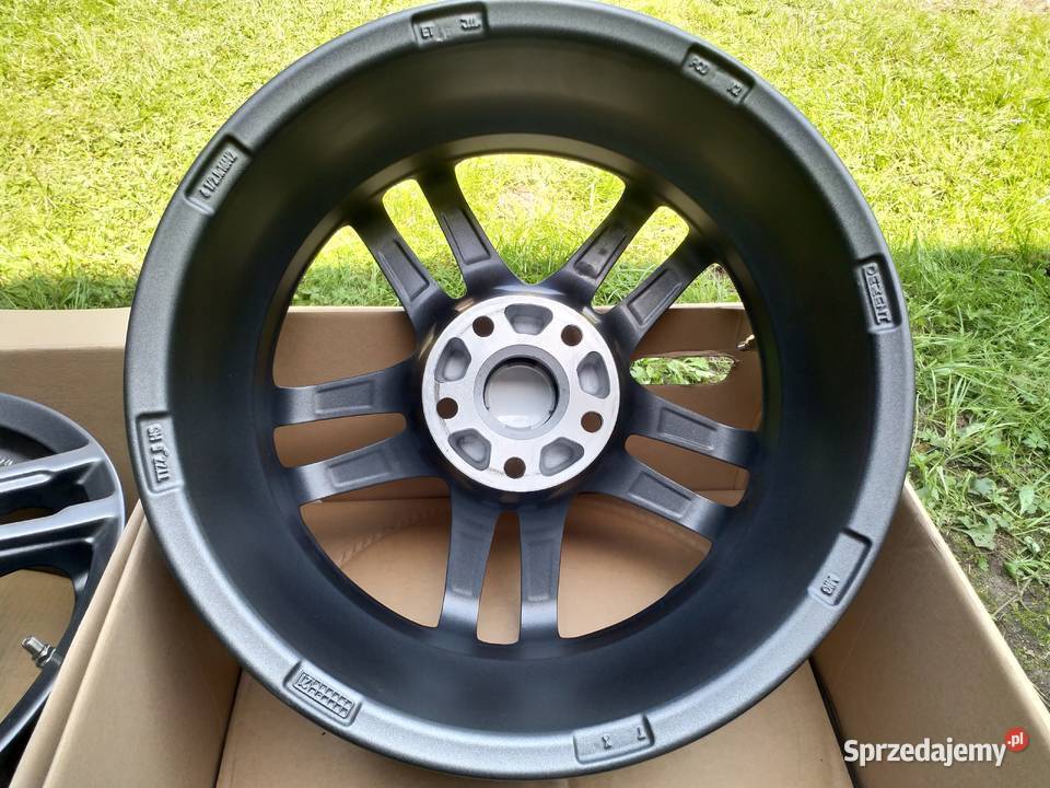 Nowy komplet felg 5x112 R16 DEZENT TZc graphite Białystok