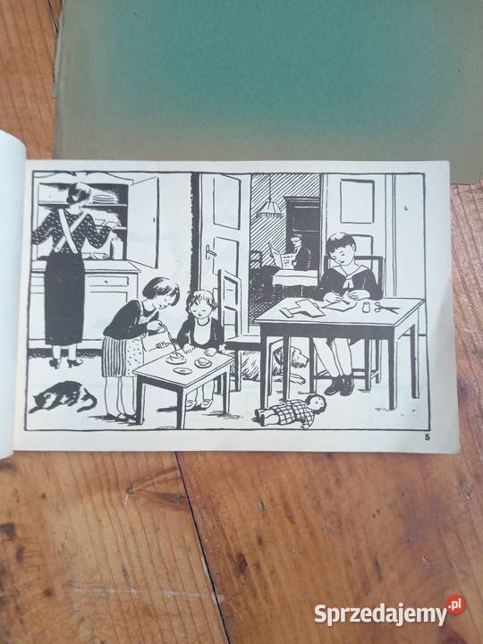 M Falski Elementarz 1954 małopolskie Gdów