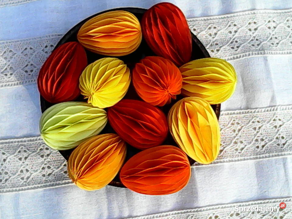 Wielkanocne pisanki z papieru z Bukowiny Bukowina sprzedam