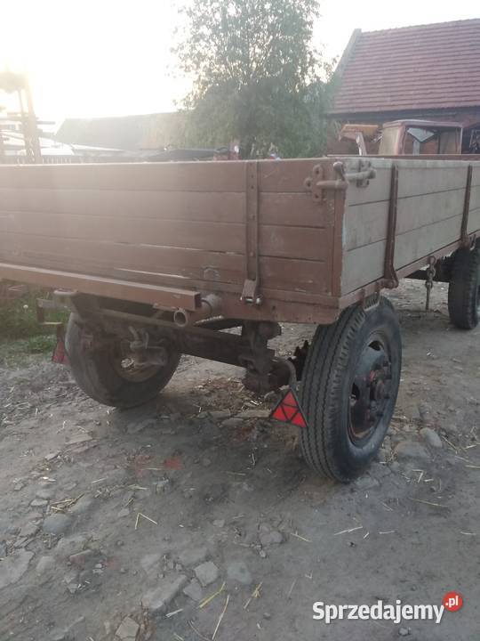 Przyczepa rolnicza niemiecka wielkopolskie Gostyń