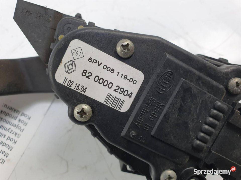 PEDAŁ RENAULT LAGUNA II 6PV00811900 osobowe Lipno
