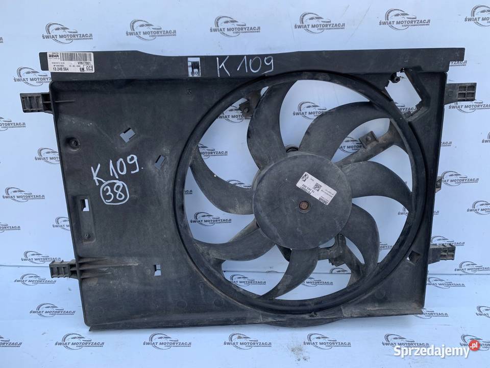 OPEL CORSA D OPC wentylator chłodnicy 13249564 Wentylatory chłodnicy świętokrzyskie Kielce