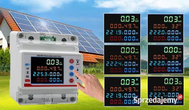 Jednofazowy dwukierunkowy licznik energii 100A Pozostałe podkarpackie Trześniów