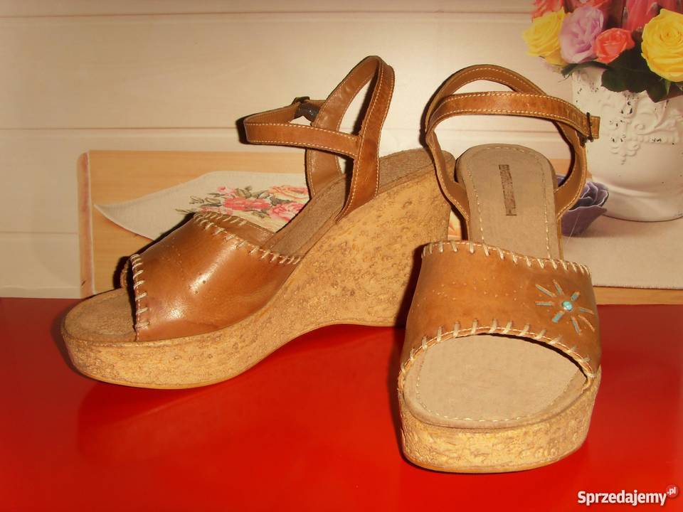 KOTURNY DAMSKIE NATURALNA SKÓRA 41 ESHOECH dolnośląskie