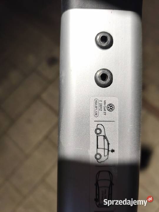 Bagażnik dachowy Oryginał Volkswagen Golf 7 wielkopolskie Gniezno